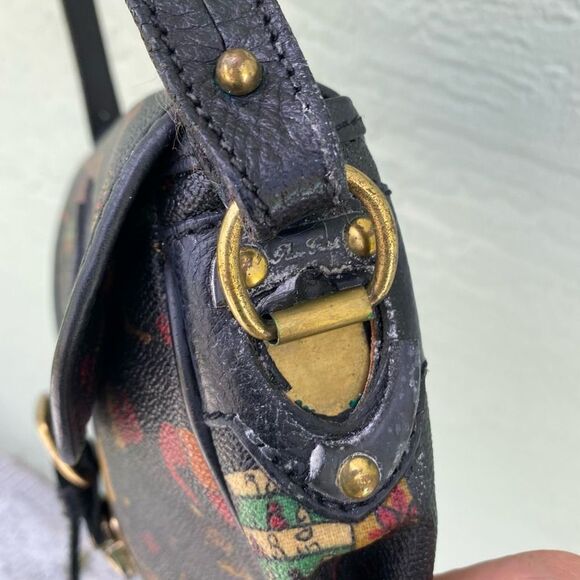 Vintage Piero Guidi Magic Circus Crossbody Purse - Picture 5 of 15